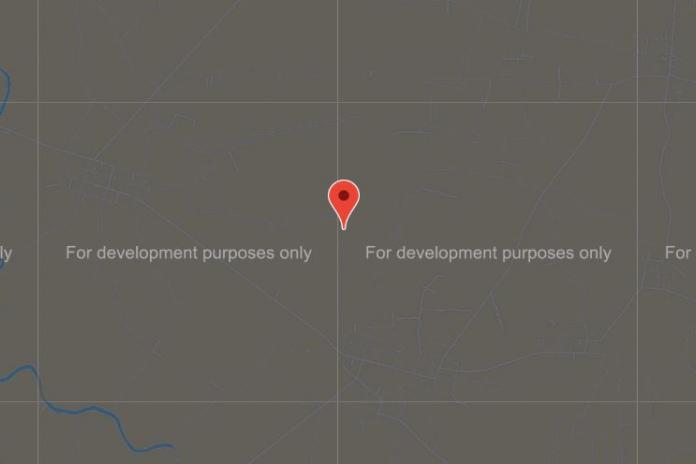 Google Map ขึ้นข้อความ For development purposes only